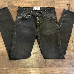 Free People Grey Jeans